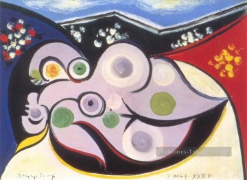 Pablo Picasso œuvres - Couche nue Marie Thérèse 1932 cubisme Pablo Picasso